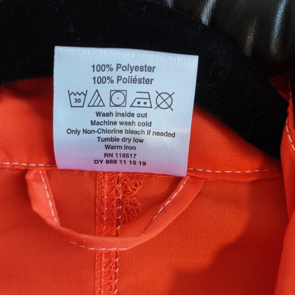 NWT Kid Astronaut Jumpsuit w/ Embroidered Cap Official Patches Orange Size 6-8 - Picture 14 of 14